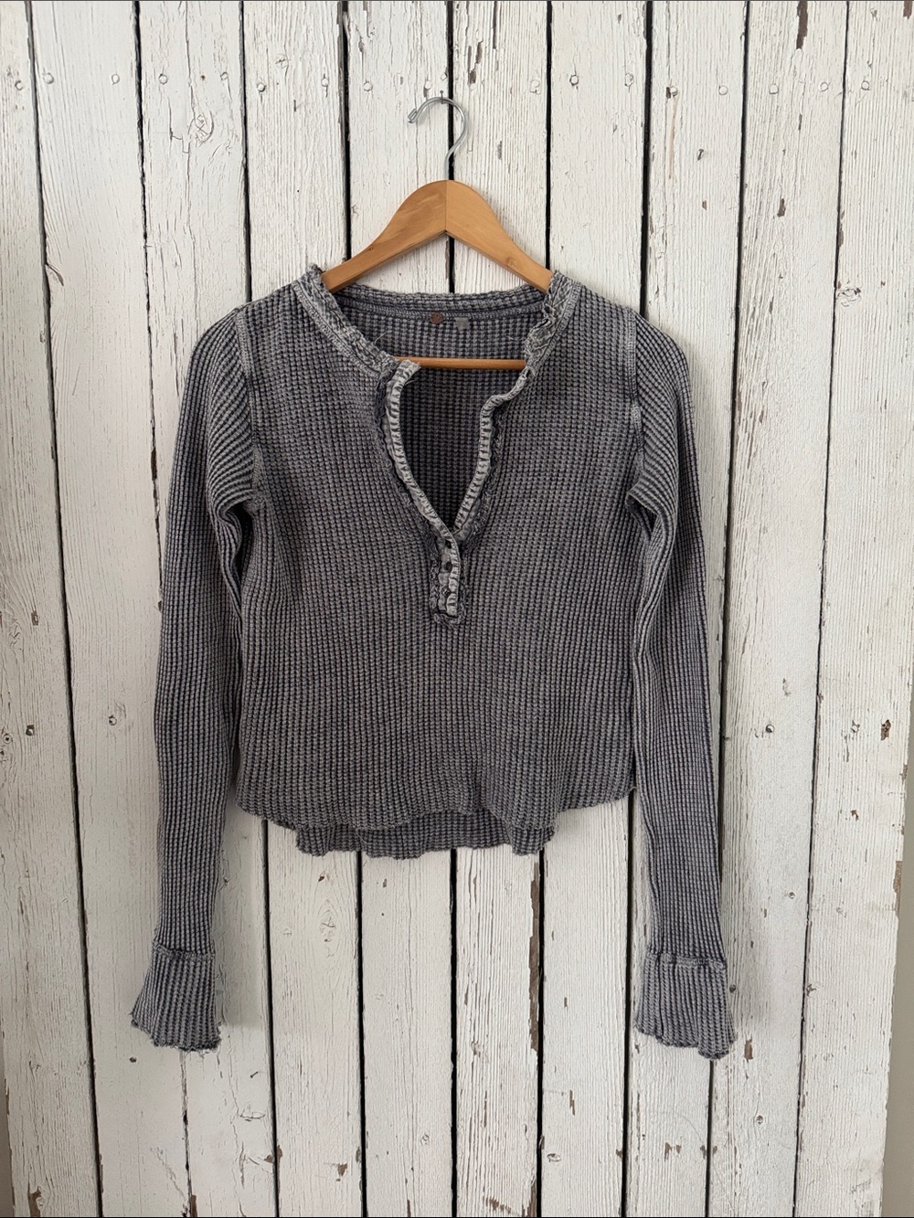 Free People Colt Thermal Long-Sleeve Top
